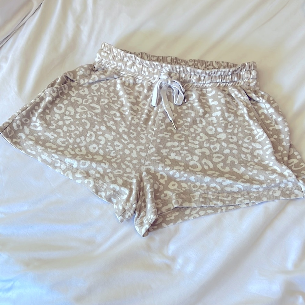 Beige Comfy Shorts